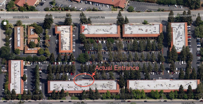 Corrected map of Prometric Location